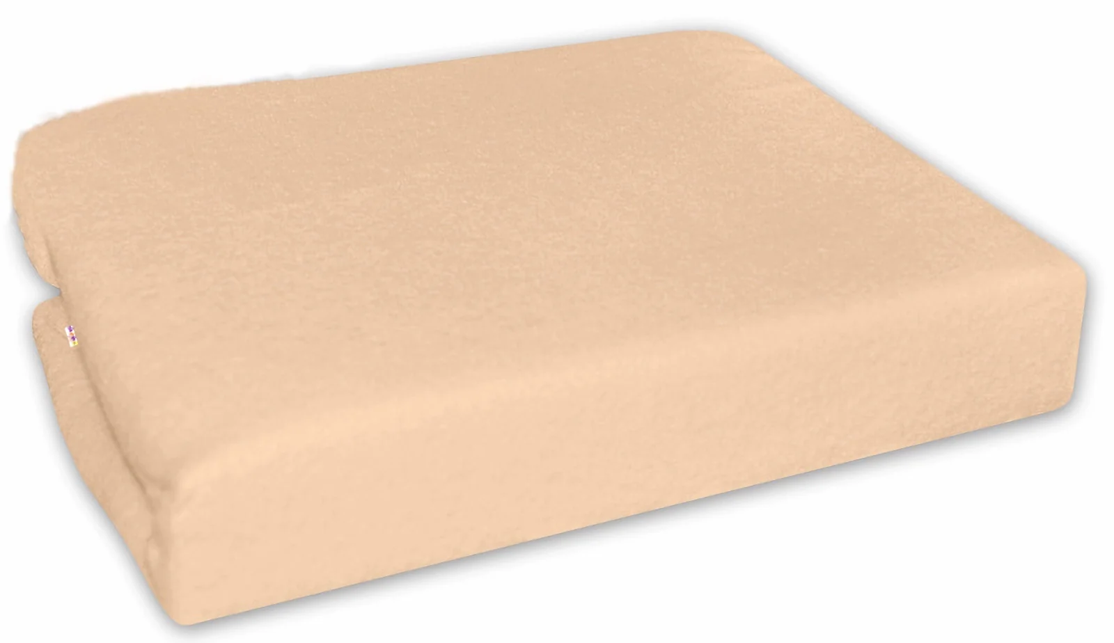Froté prestieradlo do postieľky 120x60cm - béžové