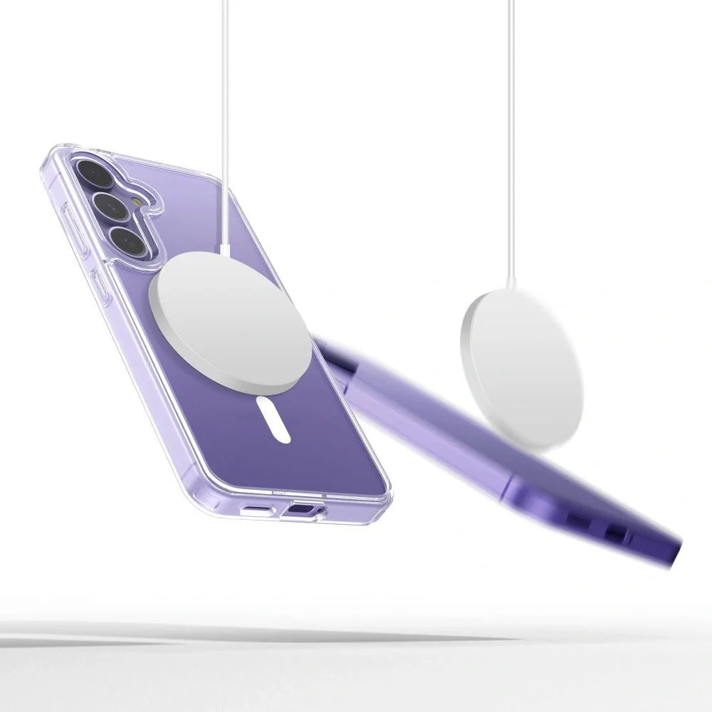Tech-Protect FlexAir Hybrid MagSafe kryt na Samsung Galaxy A17 4G / 5G, priesvitný , priesvitný