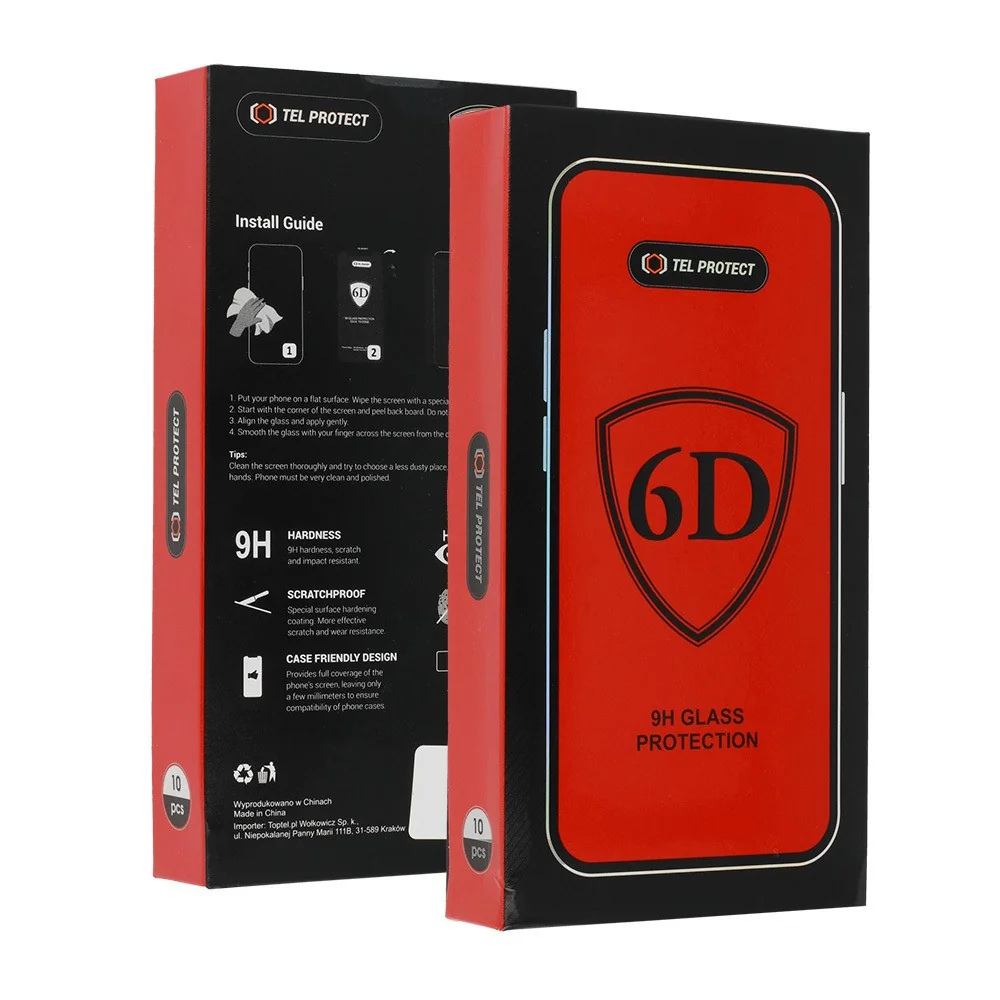 MG Full Glue 6D ochranné sklo na iPhone 17 Pro Max / 18 Pro Max 10ks, čierne