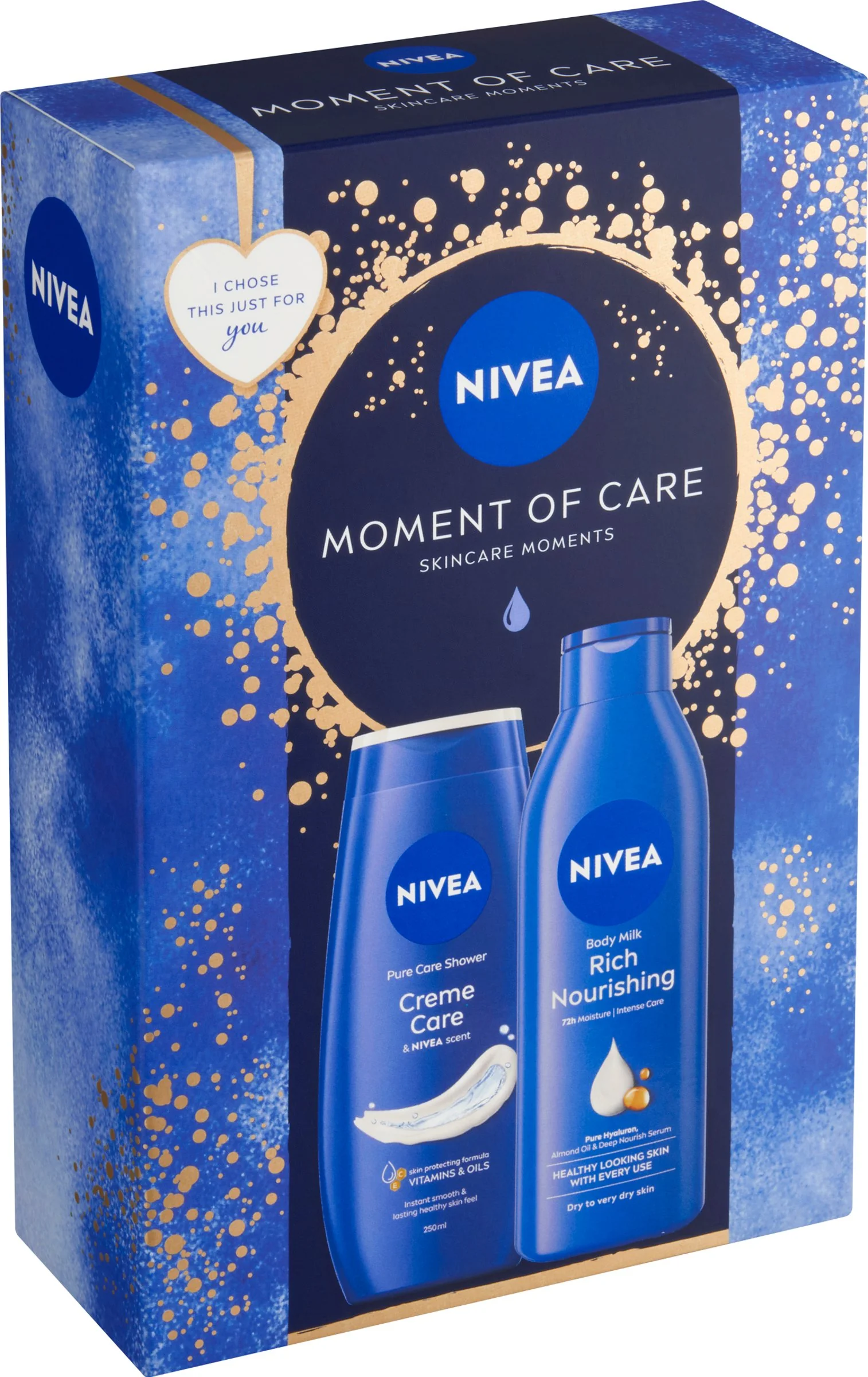 NIVEA BOX BODY CARE 1×1 ks, darčekové balenie