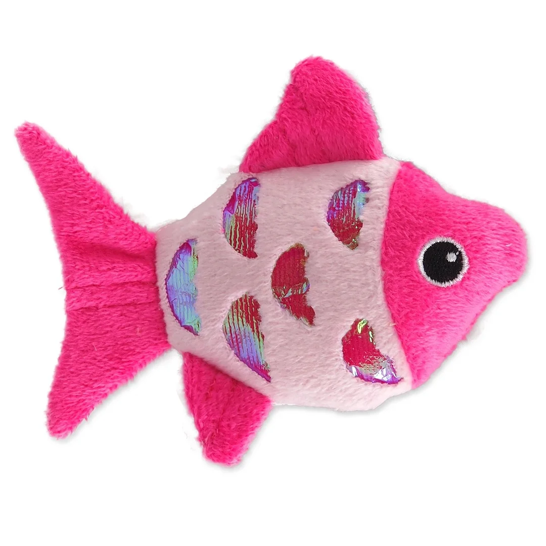 Hračka Magic Cat rybka plyš s catnipom mix 10cm