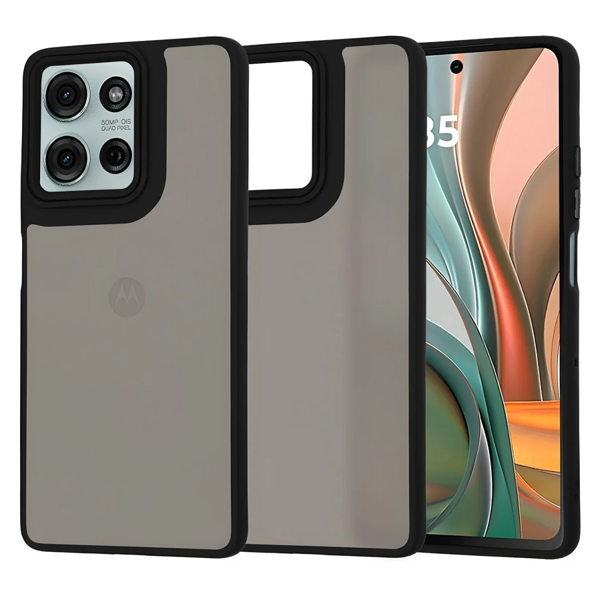 Puzdro pre Motorola Moto G75 - Čierna
