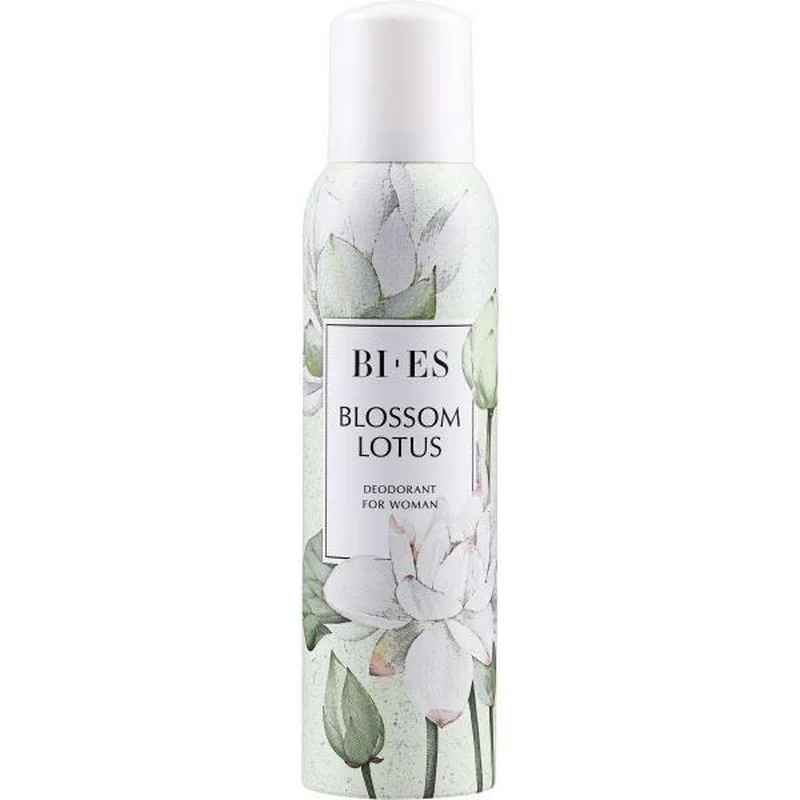 BI-ES Antiperspirantný dezodorant Blossom Lotus 48 h 150 ml