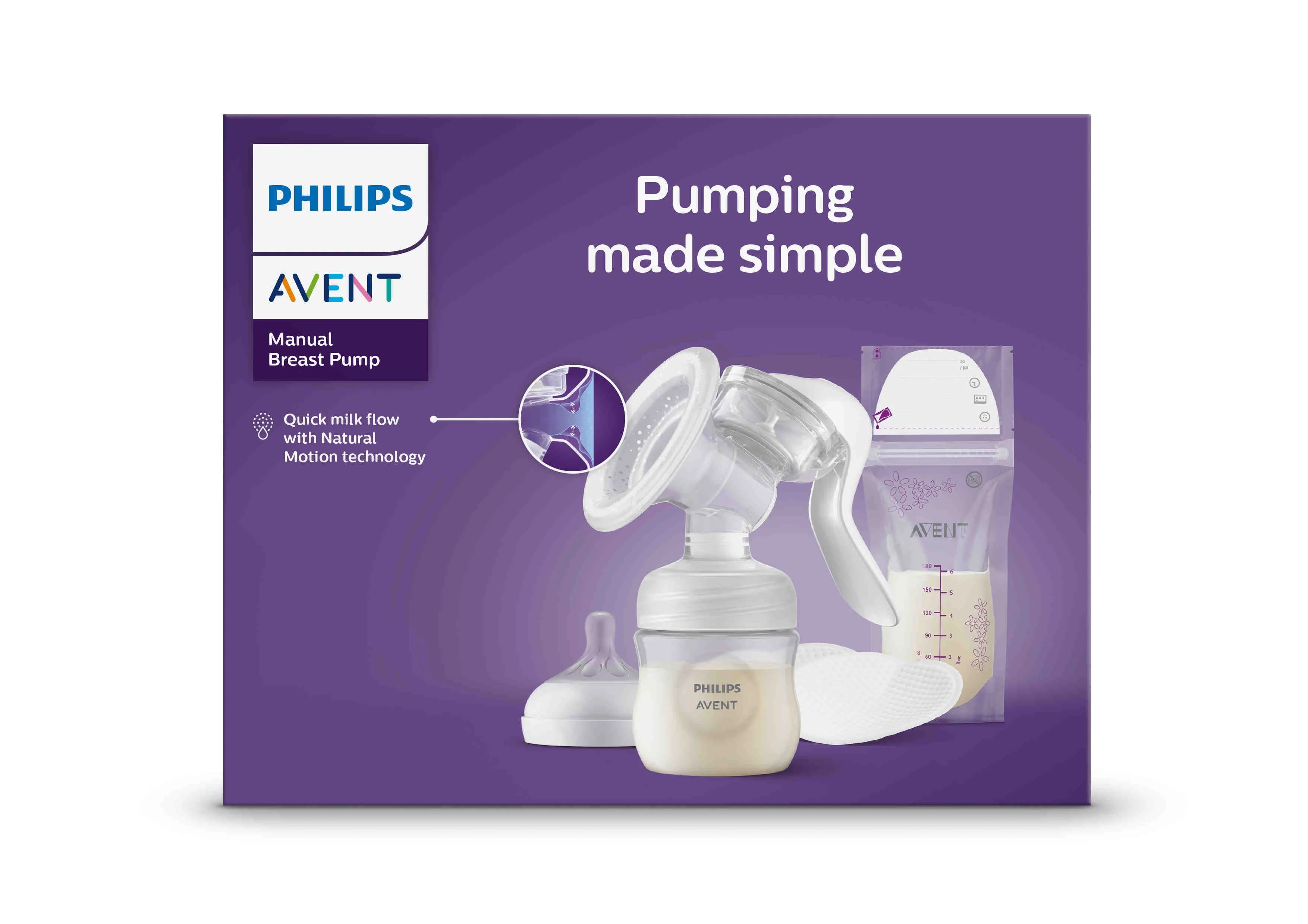 AVENT ODSAVACKA MLIEKA MANUALNA SCF430/20 1KS 1 ks