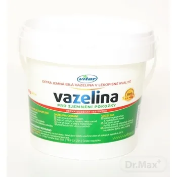VITAR Vazelína extra jemná biela 1×400 g, extra jemná
