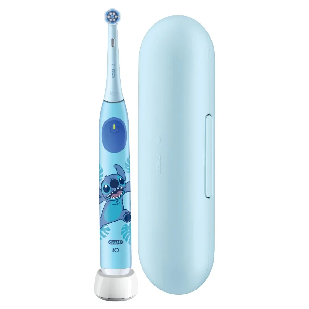Oral-B iO Kids Disney Stitch elektrická zubná kefka + cestovné puzdro 1 set