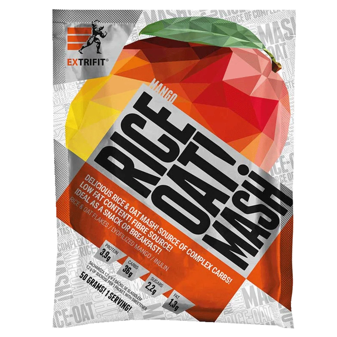 Extrifit RICE & OAT MASH - malina, 50g