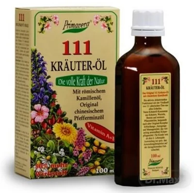 PRIMAVERA 111 KRÄUTER-ÖL 1×100 ml, bylinný olej