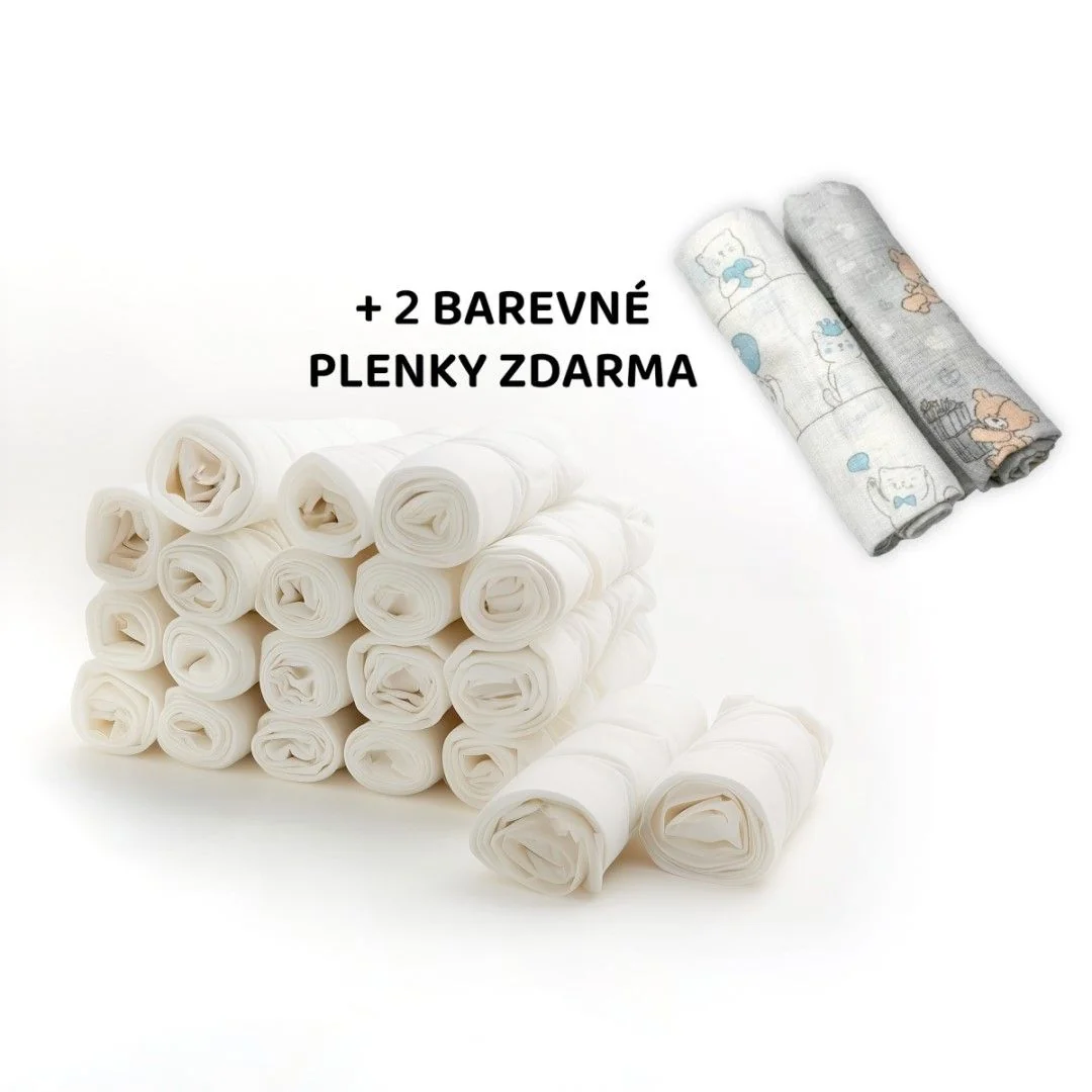 Kvalitné bavlnené plienky 