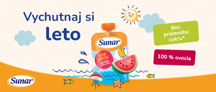 Sunar Ovocná kapsička Melón, 6m+ 100 g