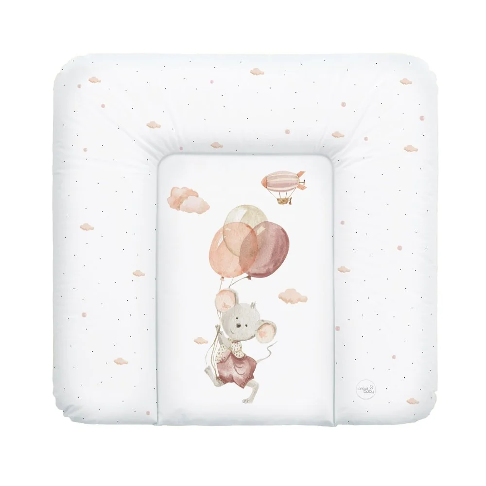 Podložka prebaľovacia mäkká (75x72) Basic Mouse