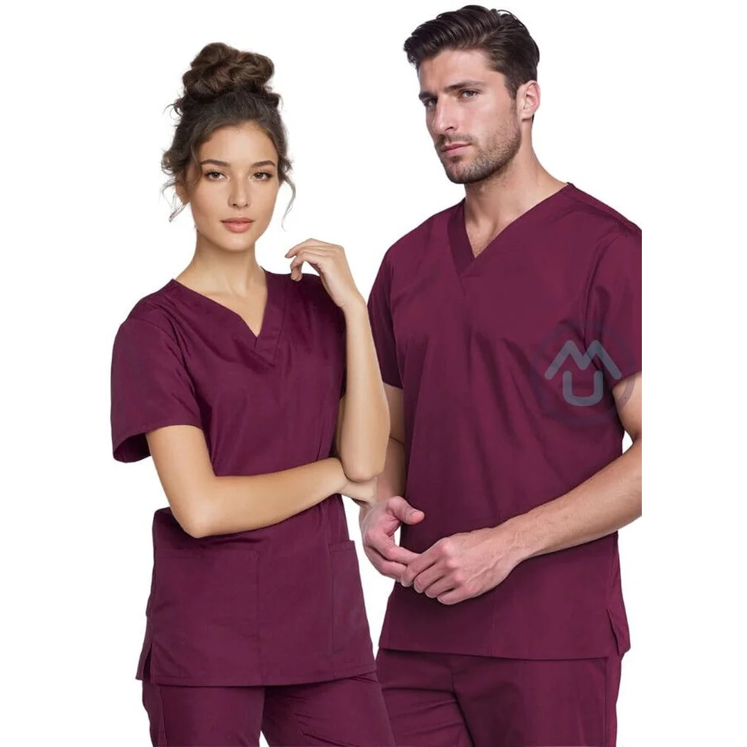Unisex Cherokee MEDICAL SET - vínová L