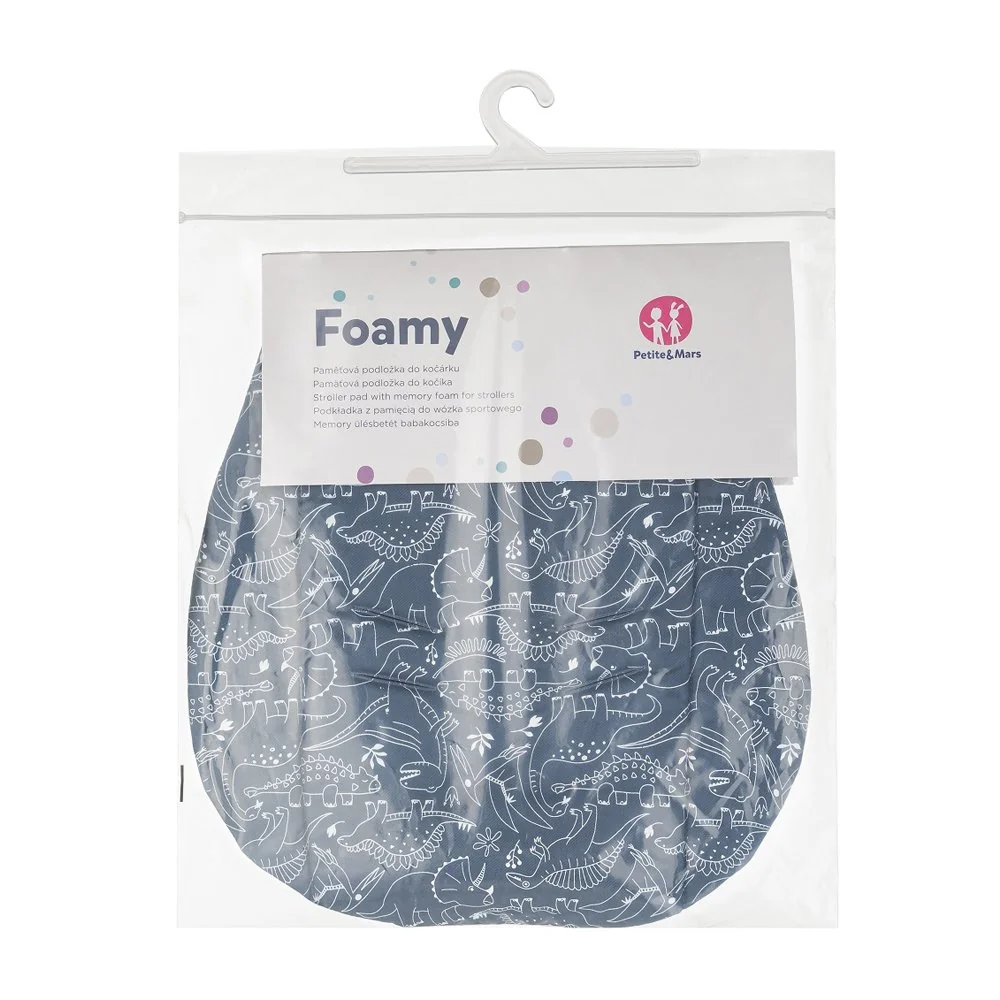 Vložka do kočíka Foamy Black Cats