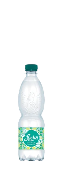 LUCKA - pramenitá voda JEMNE PERLIVÁ 0,5l 1×500 ml, pramenitá voda