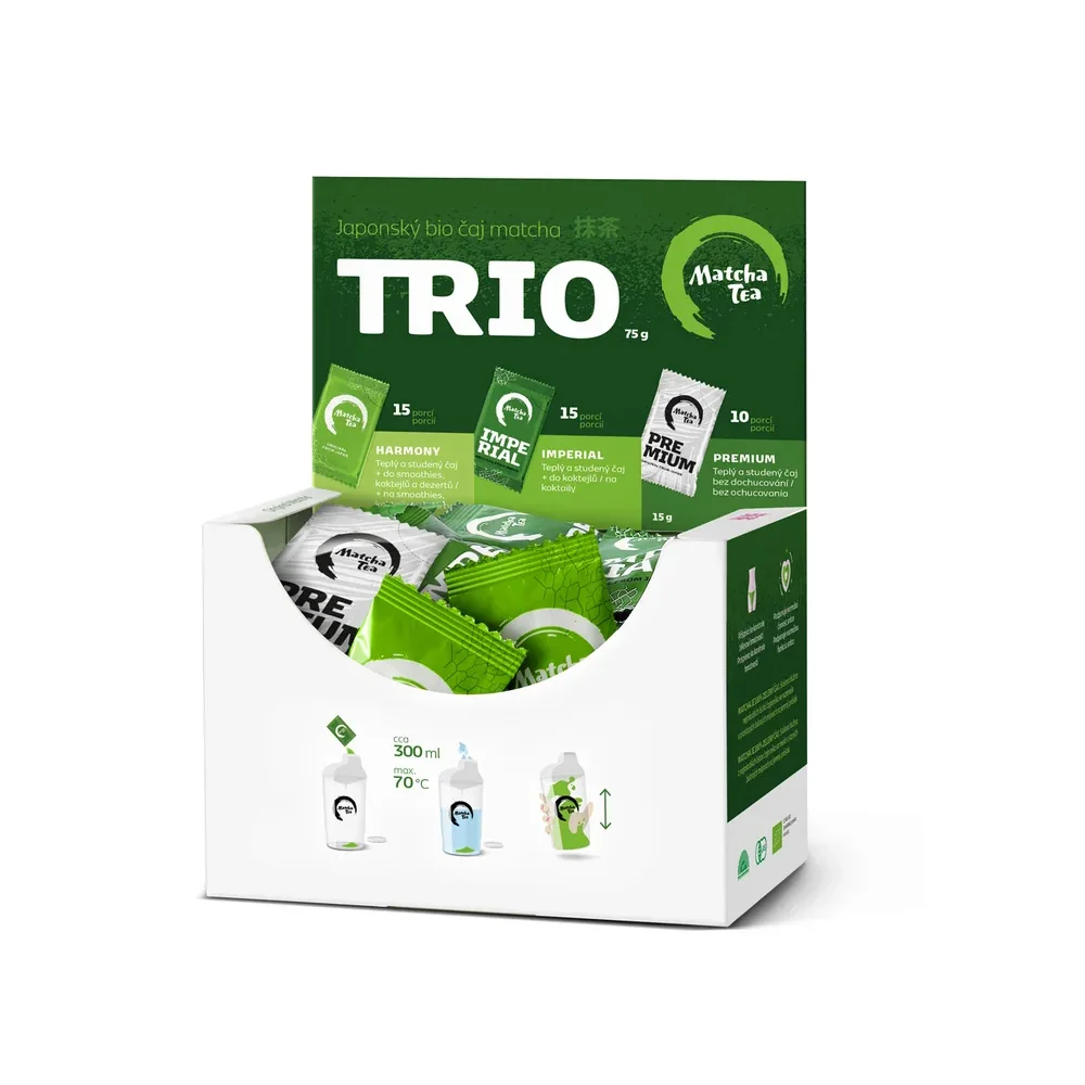BIO Matcha Tea Trio 75g