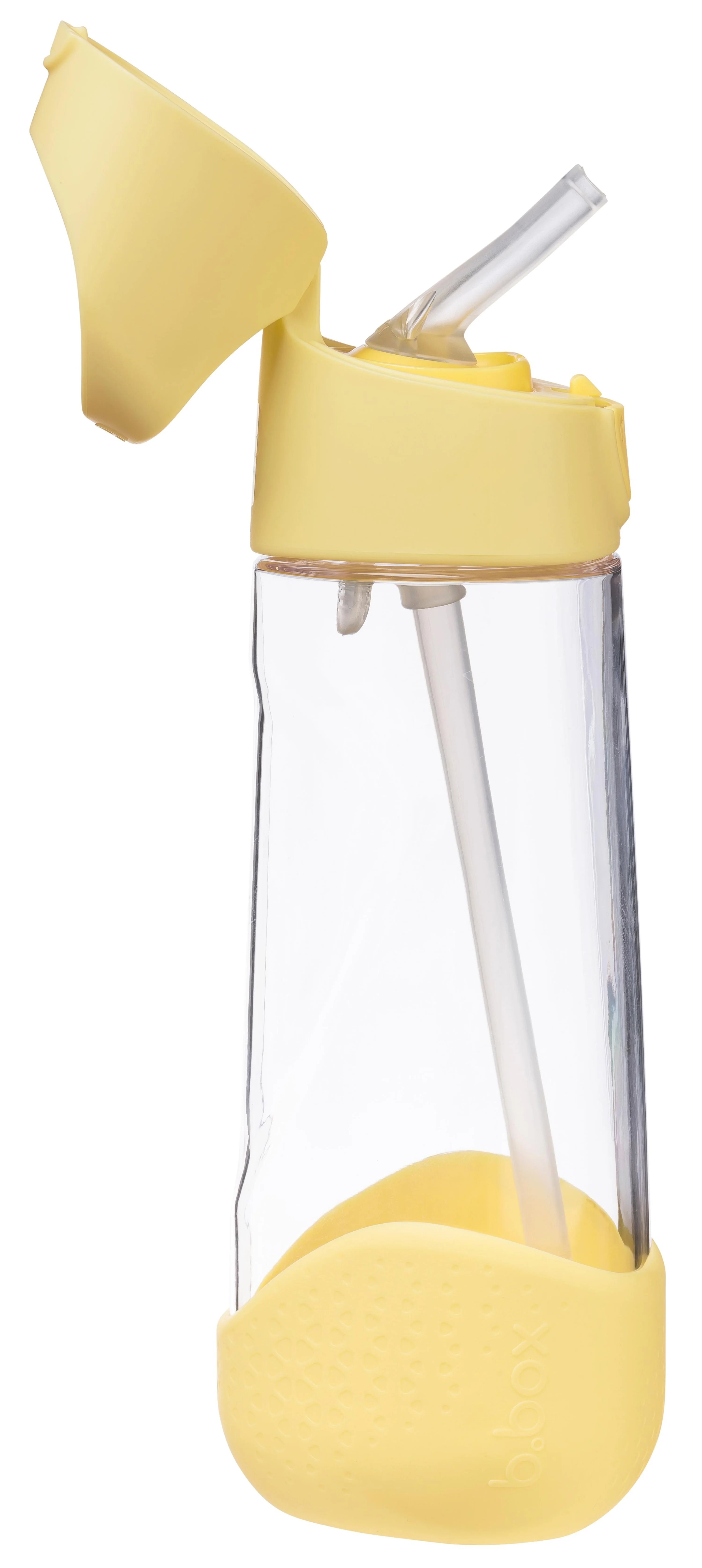 Fľaša na pitie so slamkou 600 ml lemon twist