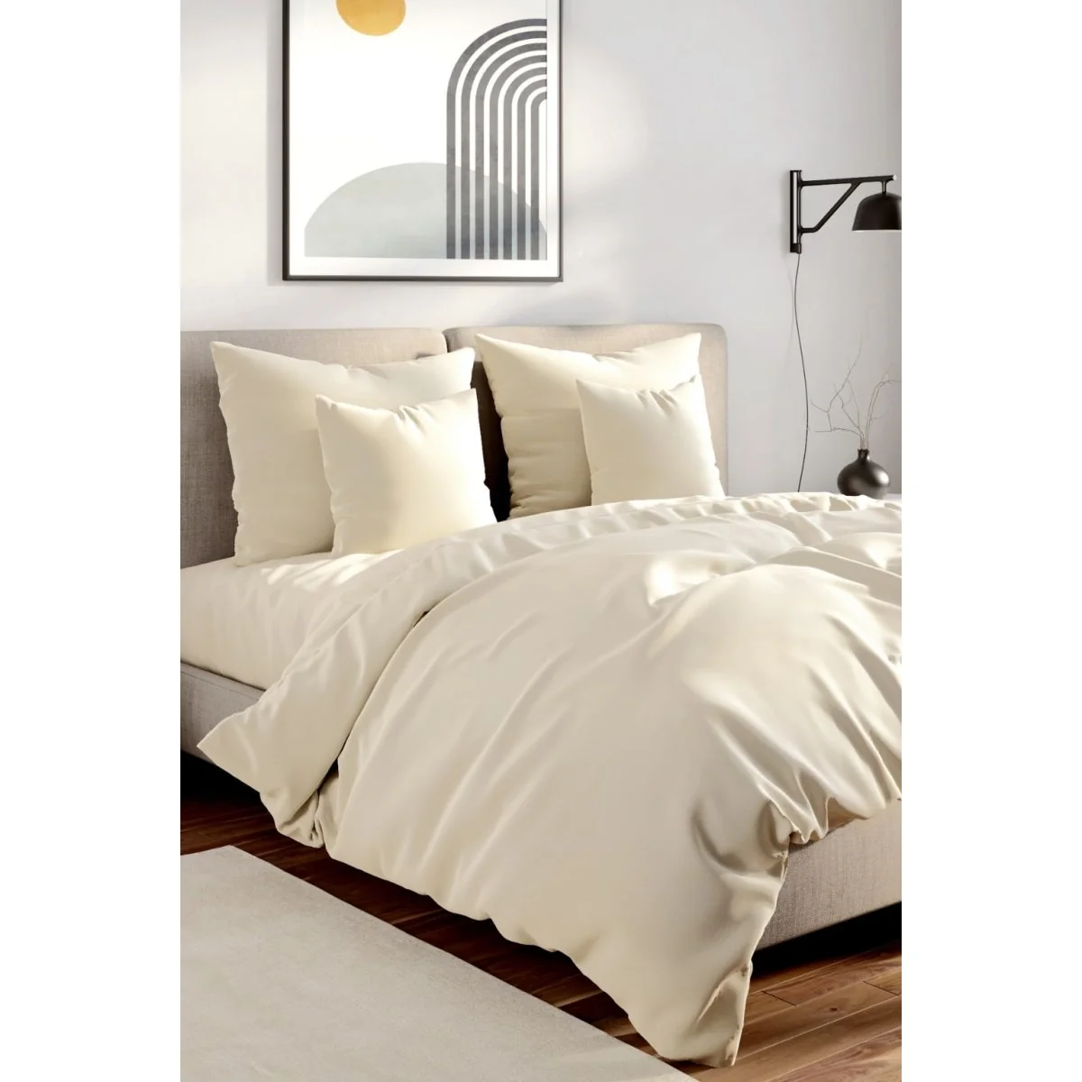 Francúzske obliečky pre alergikov Nanobavlna - režná bavlna 1+2 set 200 x 240 cm