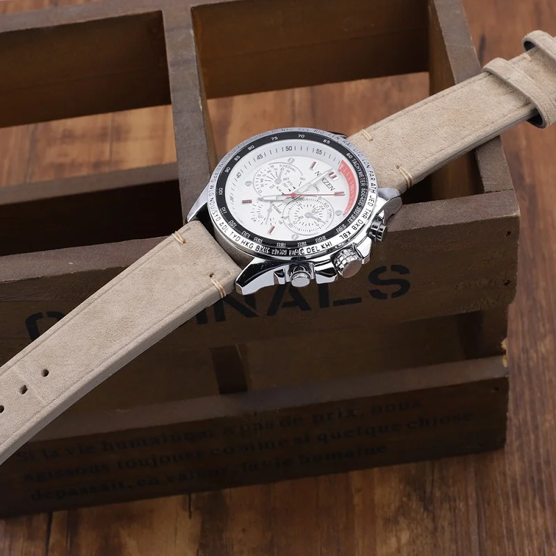 BStrap Suede Leather remienok na Huawei Watch 3 / 3 Pro beige