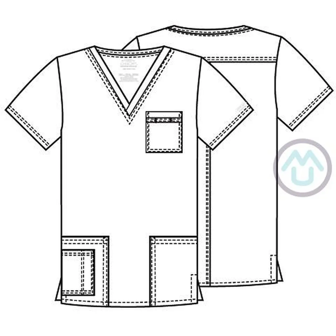 Pánska/ unisex blúza V výstrih - vínová 2XL