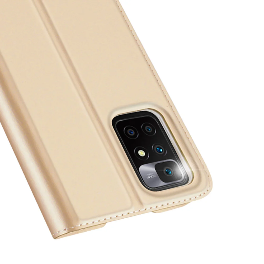 DUX DUCIS Skin Pro knižkové kožené puzdro na Xiaomi Redmi 10
