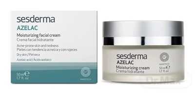 sesderma AZELAC Hydratačný krém na tvár 1×50 ml, hydratačný krém na tvar