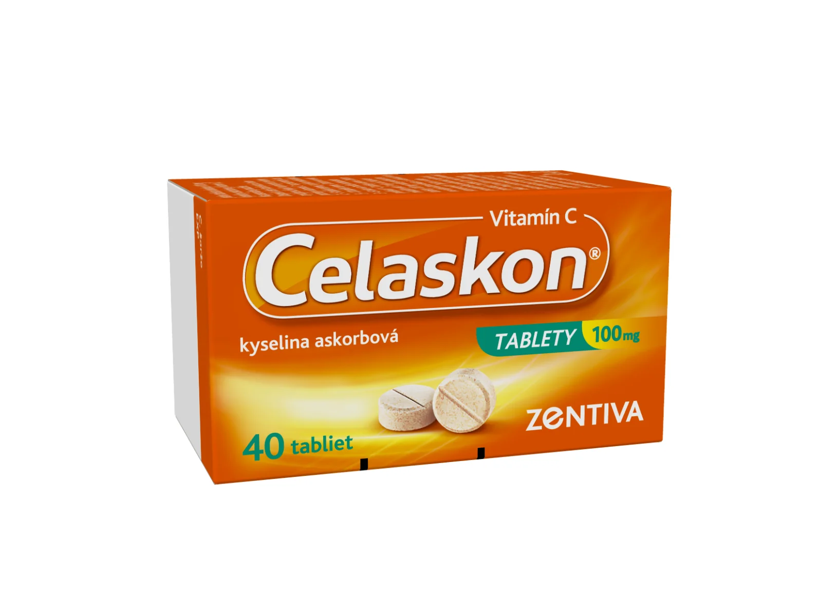 Celaskon tablety 100 mg 1×40 tbl, s kyselinou askorbovou