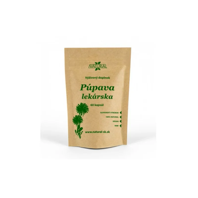 Púpava lekárska - 530 mg - 60 kapsúl