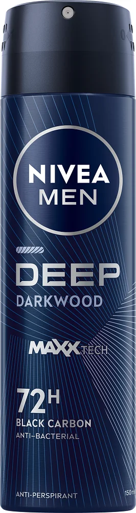 NIVEA MEN Anti-perspirant DEEP DARKWOOD 1×150 ml, sprej