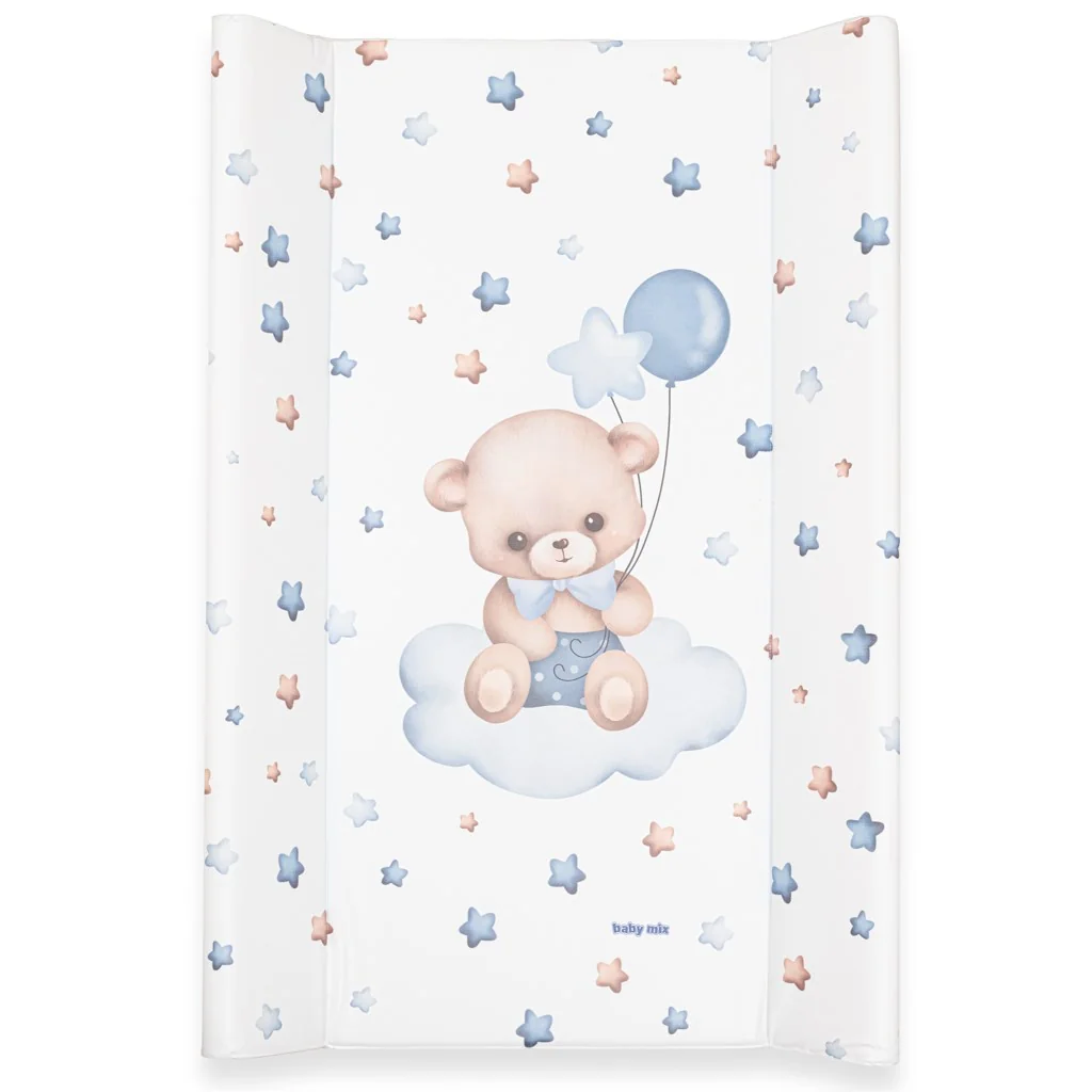 Prebaľovacia podložka Baby Mix Medvedík 47x70cm modrý , 20C58450