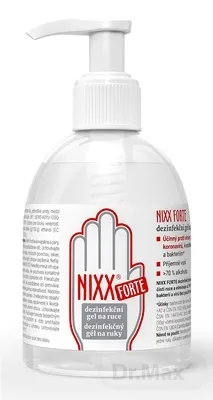 NIXX FORTE dezinfekčný gél na ruky 1×250 ml