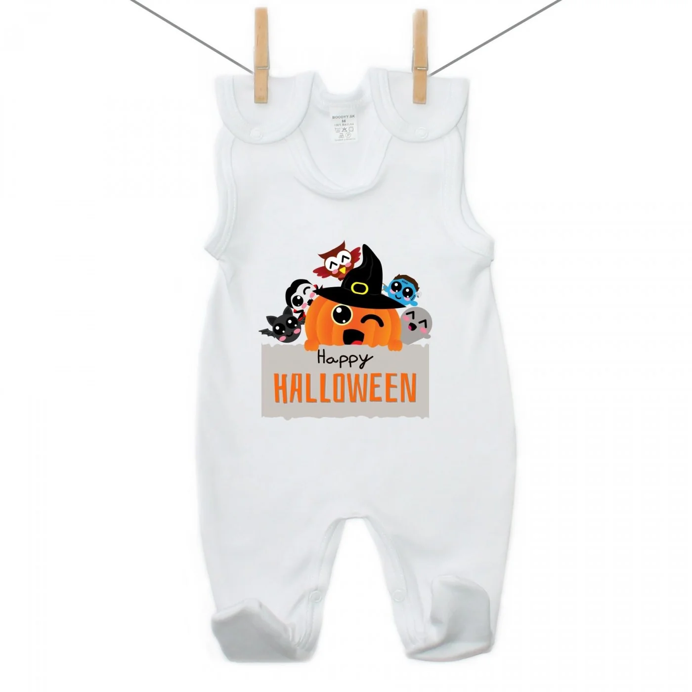 Boodyy Dupačky Happy Halloween Veľkosť: 68