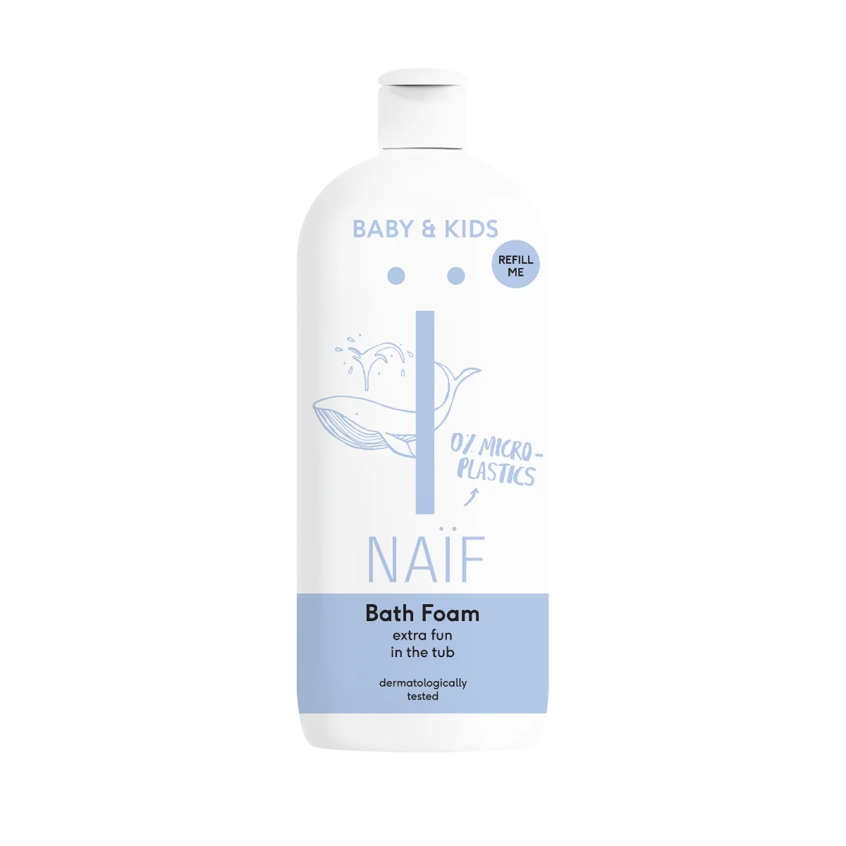 NAÏF Relaxačná pena do kúpeľa pre deti a bábätká 1×500 ml, pena do kúpeľa