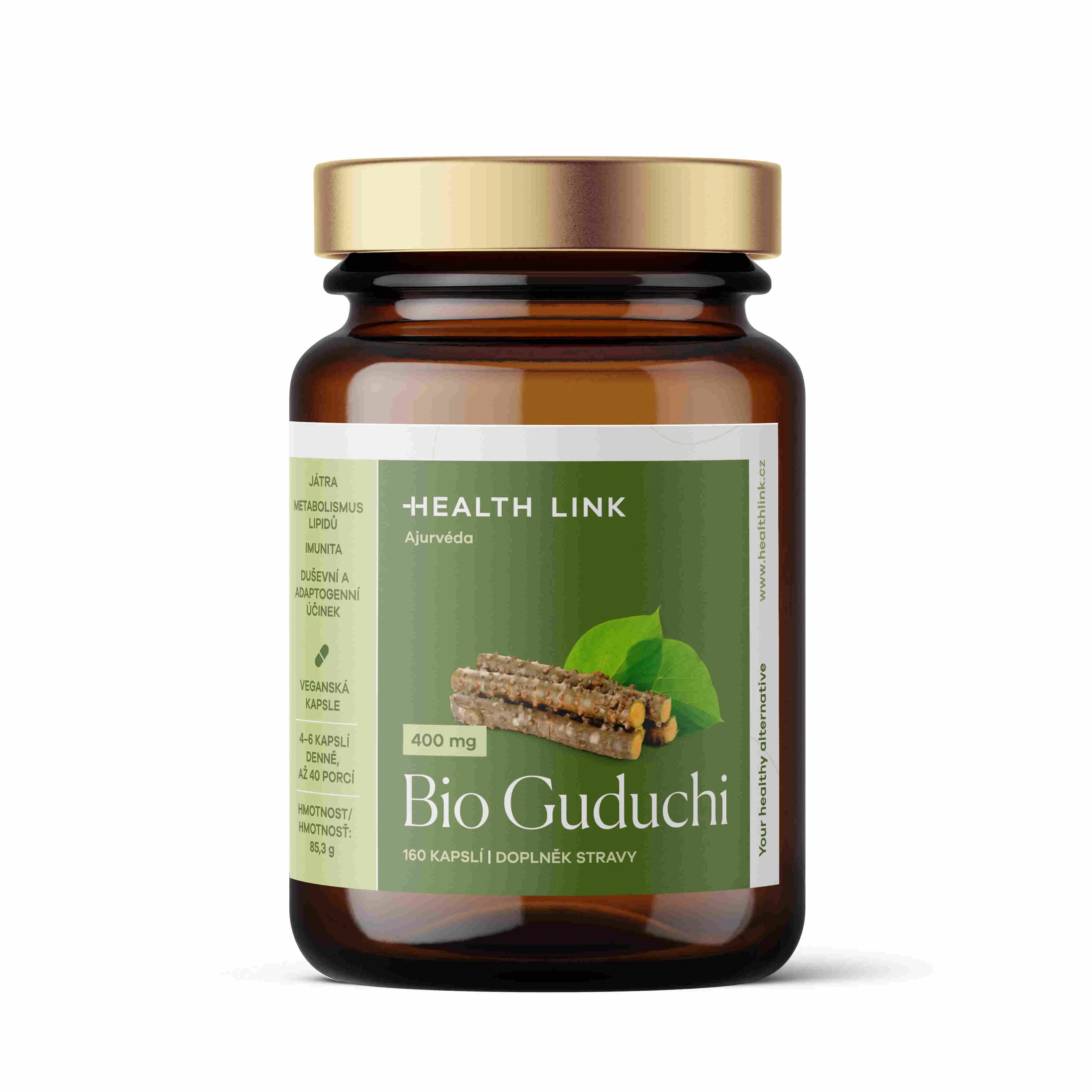 HEALTH LINK BIO Guduchi kapsule 400 mg 160 cps