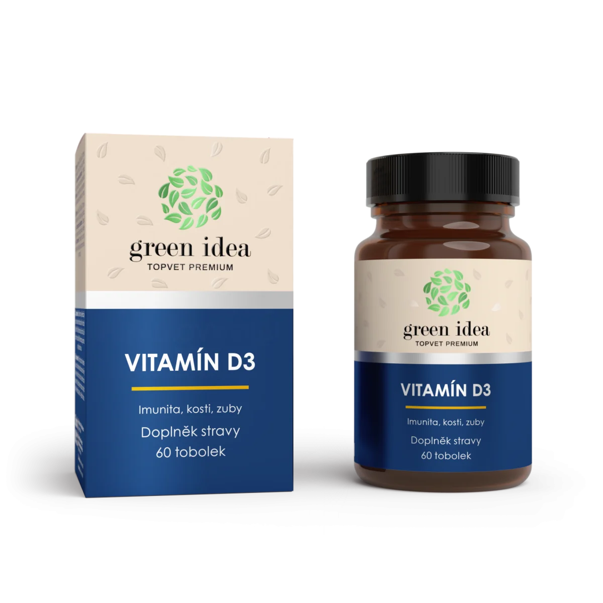 Vitamín D3 – kapsuly 60 ks – Green idea