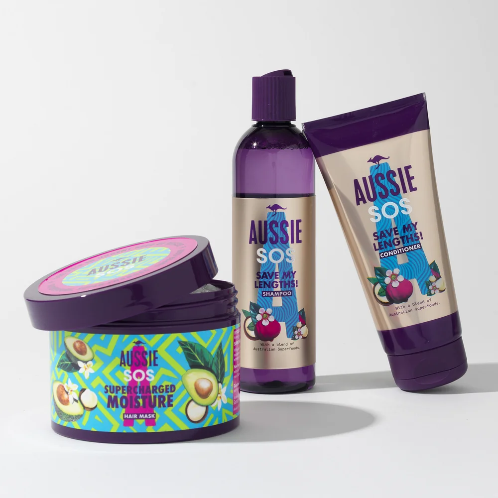 Aussie SOS Save My Lengths! Kondicionér Na Poškodené Vlasy 1×200ml, kondicionér na poškodené vlasy