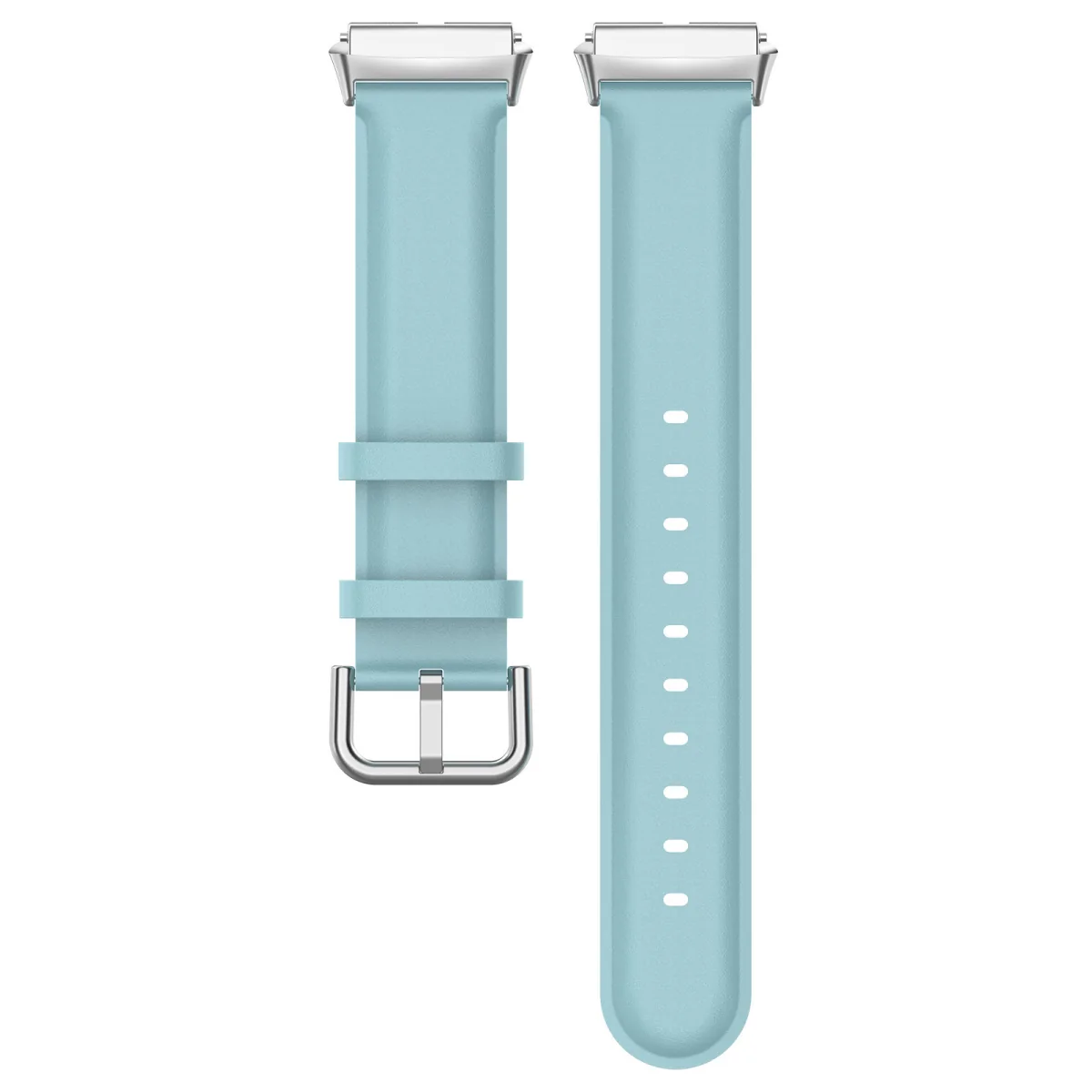 BStrap Leather remienok na Xiaomi Redmi Watch 3 Active / Lite light blue
