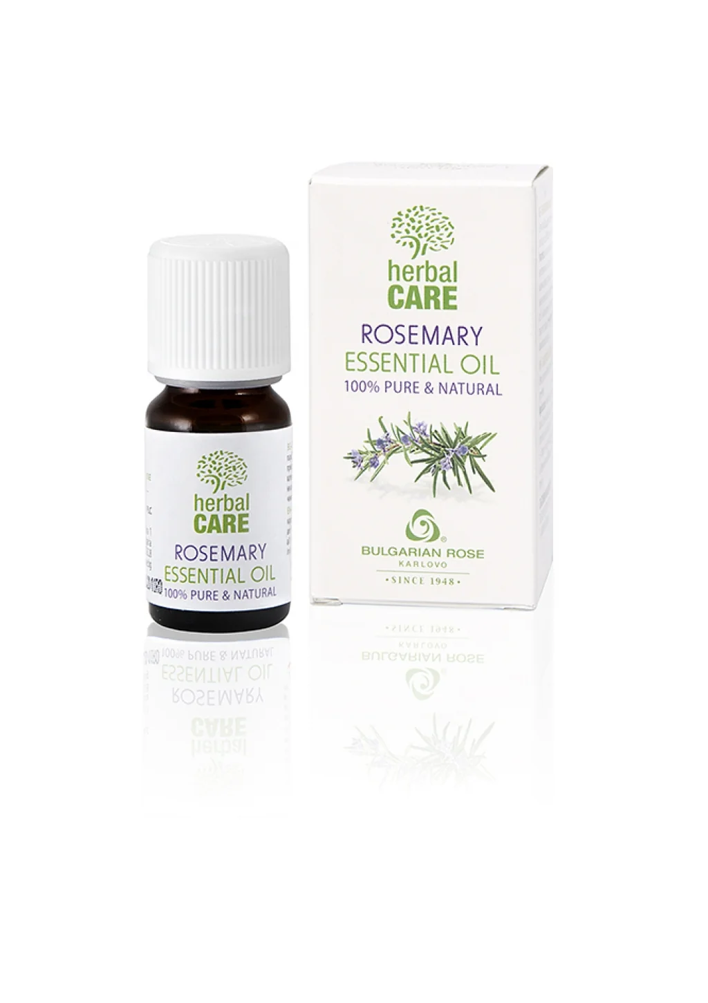 HERBAL CARE Esenciálny olej Rozmarín 10 ml - Bulgarian Rose Karlovo
