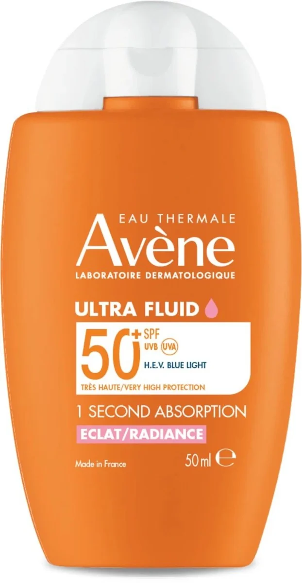 Avène Ultra Fluid Radiance SPF 50+ vysoká slnečná ochrana 50 ml