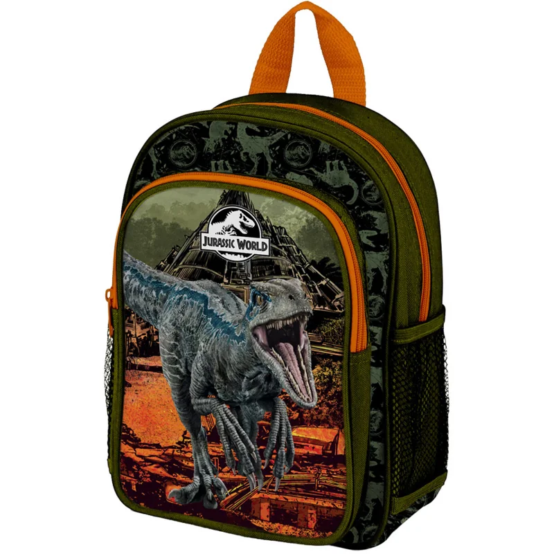 Detský predškolský batoh Jurassic World oranžová