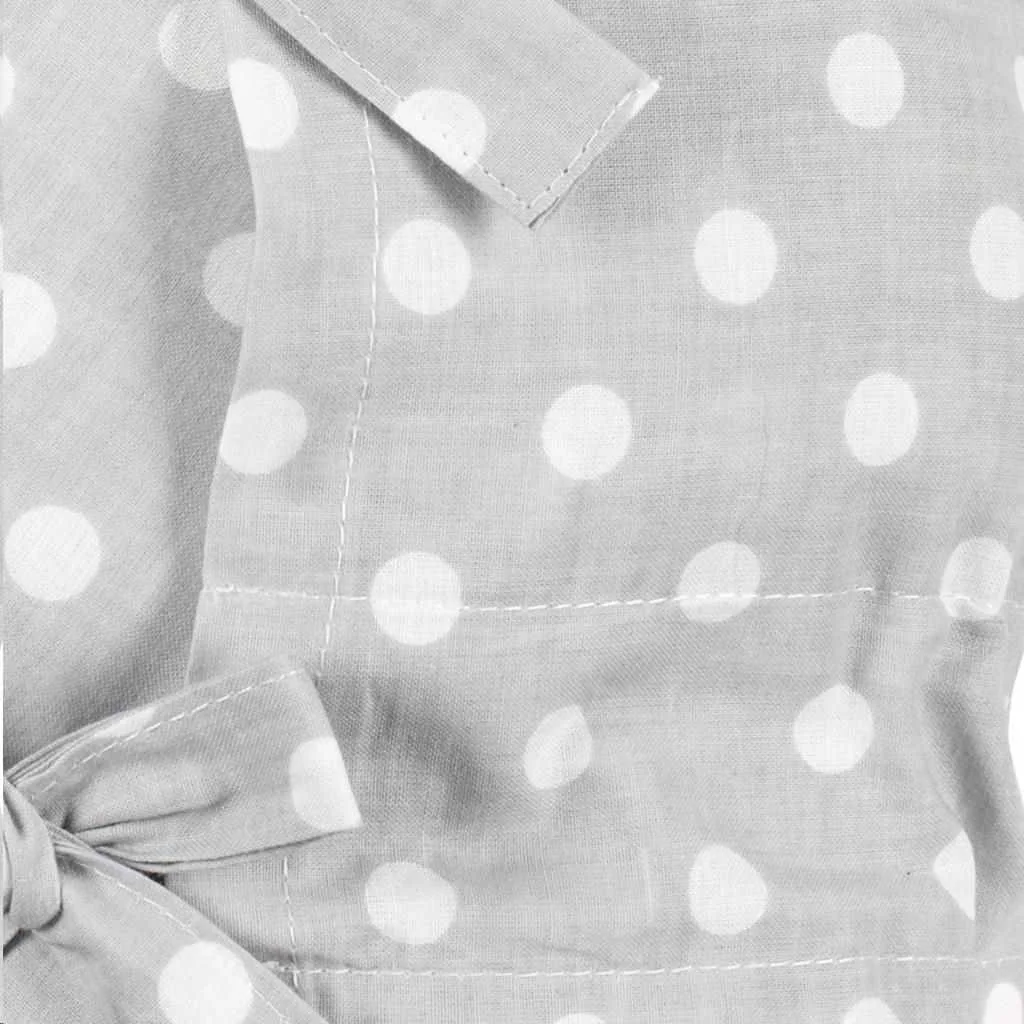 Klasická šnurovacia zavinovačka New Baby sivá s bodkami , 20C37911
