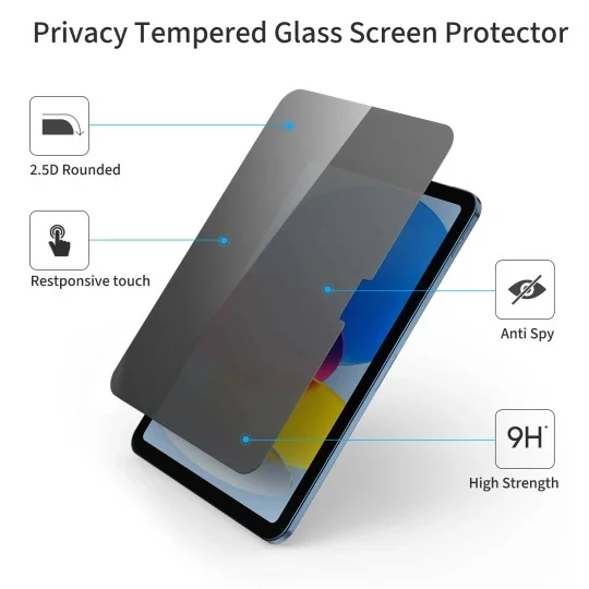 Tech-Protect Glass Spy ochranné sklo na iPad 10.9'' 10gen 2022 / 11'' 11gen 2025 11gen 2025