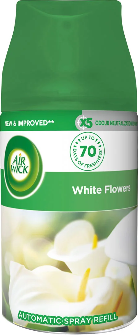 Air Wick náplň do osviežovača Biele kvety 250ml