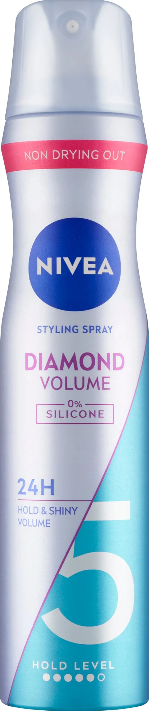 Nivea Lak na vlasy Diamond Volume Care 1×250 ml, extra silná fixácia