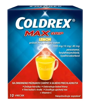 COLDREX MaxGrip Lemon