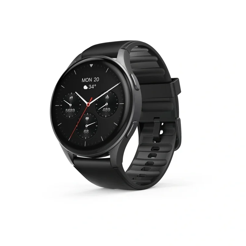Hama 8900 smart hodinky GPS, AMOLED 1,43", funkcia telefonovania, Alexa, čierne