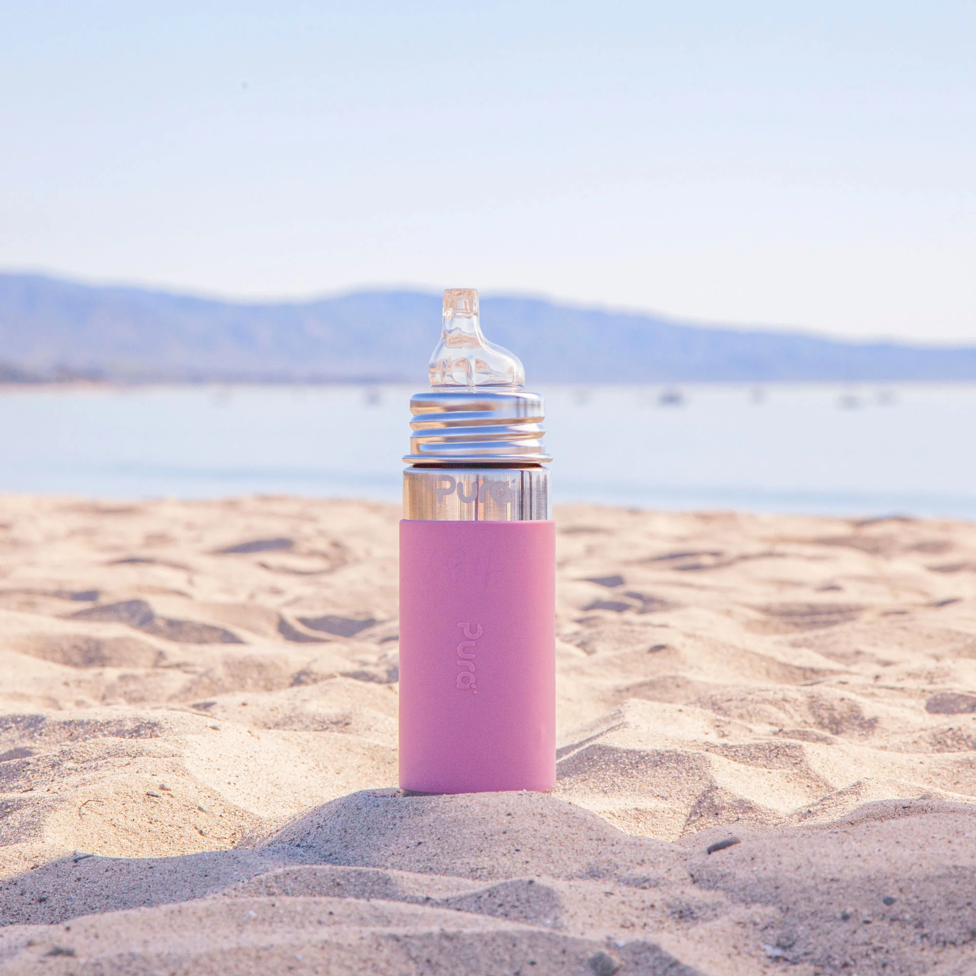 Pura TERMO fľaša s náustkom 260ml - aqua