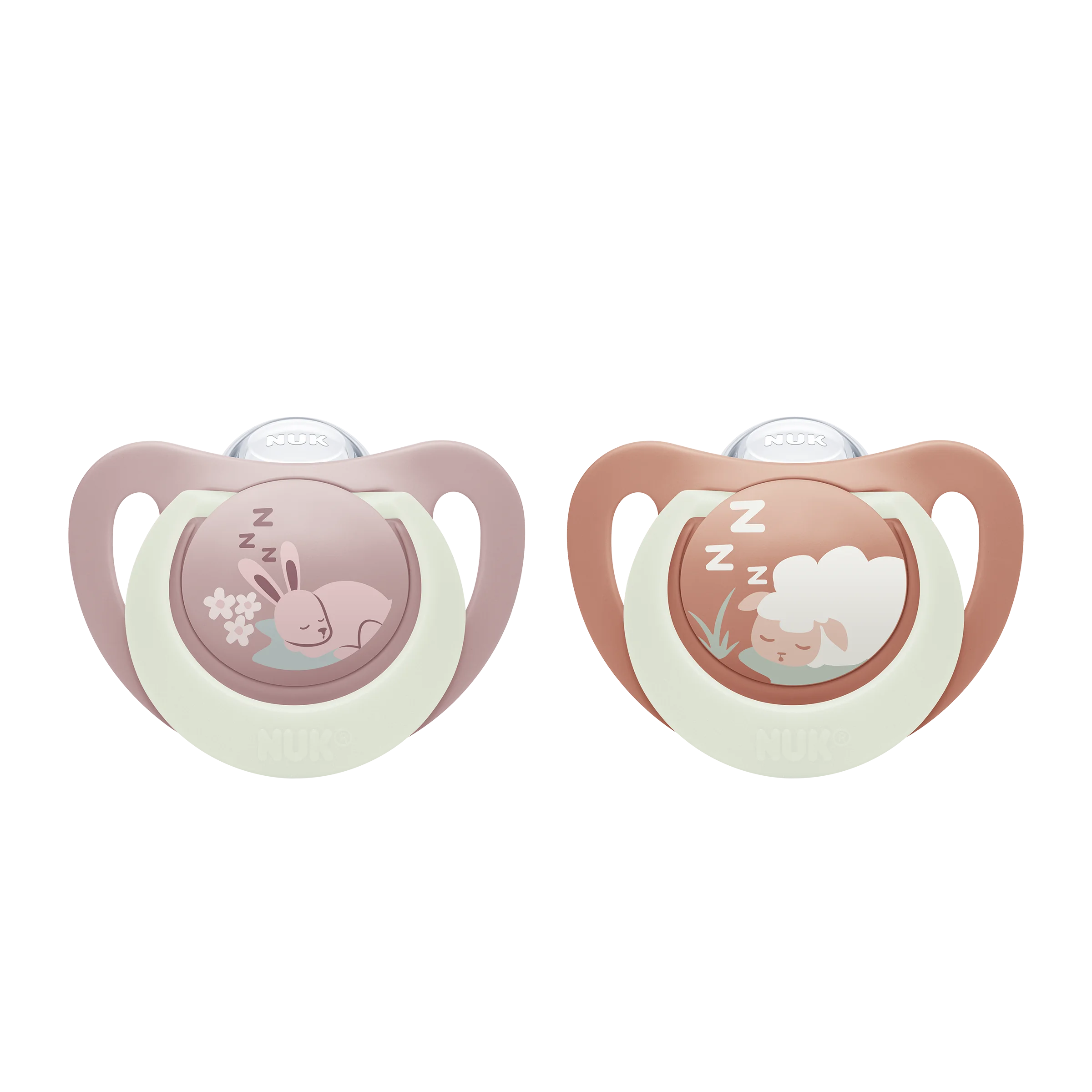 NUK CUMLIK FIRST CHOICE NIGHT BUNNY/SHEEP 0-6M 2KS 2 ks