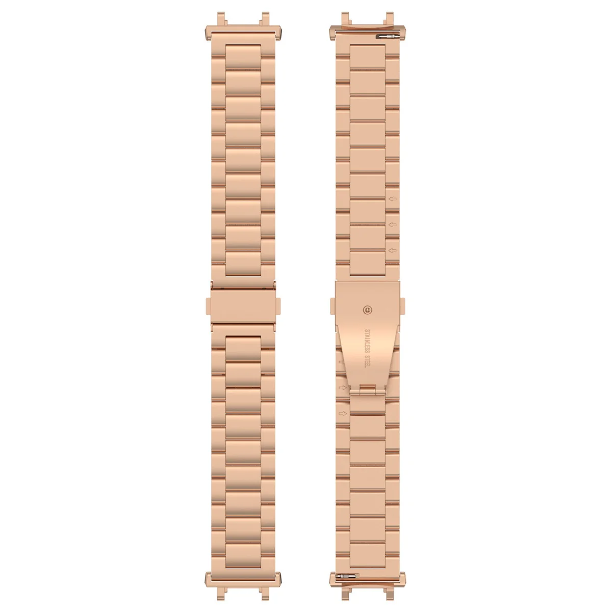 BStrap Stainless Steel remienok na Xiaomi Amazfit Active Edge rose gold