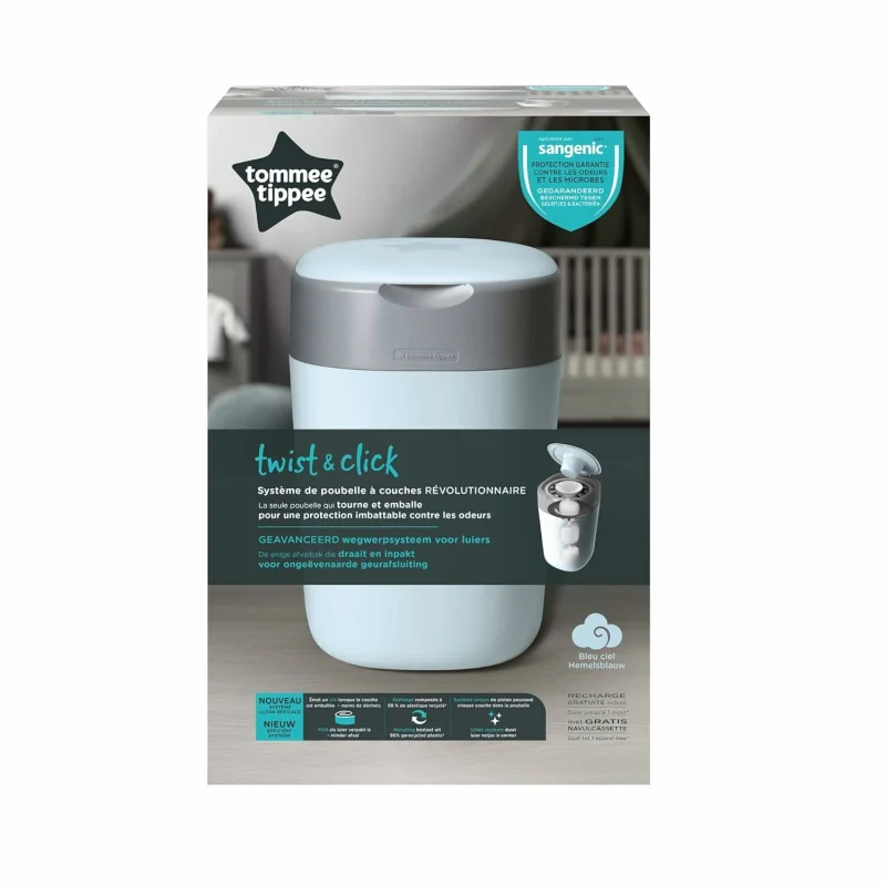 Tommee Tippee Twist & Click Kôš na plienky, modrý 