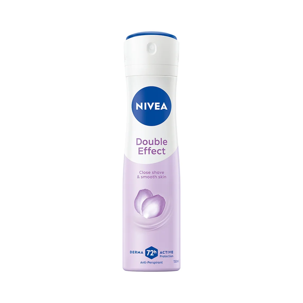 NIVEA Anti-perspirant Double Effect 1×150 ml, antiperspirant